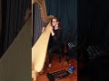 'Emergence' by Emily Sanzaro - Original song for harp, voice and loops