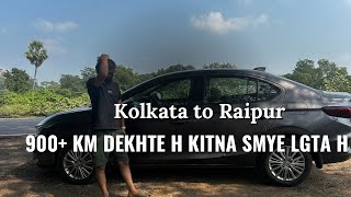 Going back home || 900+ km Kolkata to raipur hoga aao dekhte h || #vlog 127