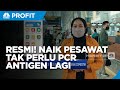 Resmi! Naik Pesawat Tak Perlu PCR & Antigen Lagi