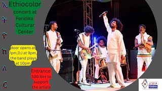 Ethiocolor concert at Fendika 09-30-2022