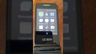 Alcatel Go Flip Speaker Phone Demonstration