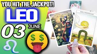 Leo ♌YOU HIT THE JACKPOT!💲💲 horoscope for today JUNE 3 2026 ♌ #leo tarot JUNE