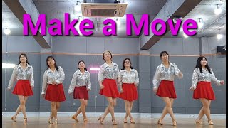 Make a Move line dance (Beginner) Demo