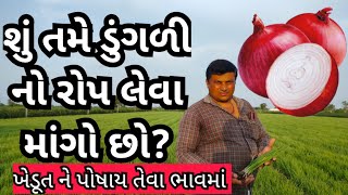 શું તમે ડુંગળી નો રોપ લેવા માંગો છો| ડુંગળી નો રોપ| પંચગંગા ડુંગળી| onion plant | khetini vatu