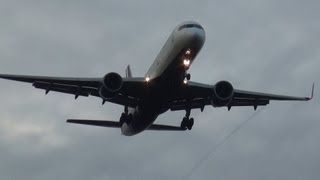 Delta Air Lines Boeing 757-200 Narita Airport RWY34L landing