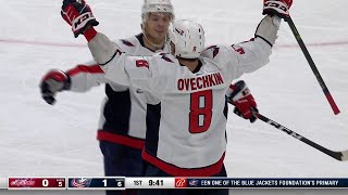 Alex Ovechkin Scores His 742nd Goal to Pass Brett Hull for 4th on the All-Time List (Nov. 12, 2021)
