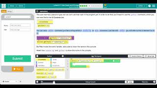 Code.org Event-Driven Programming Lesson 7 #5