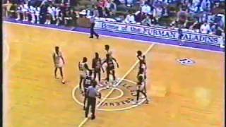 Furman vs. Western Carolina 1987-88 Paladin Highlights