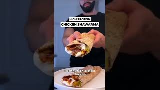 A High Protein Chicken Shawarma Recipe #shorts #halal