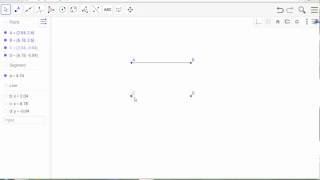 constructing a rectangle using geogebra