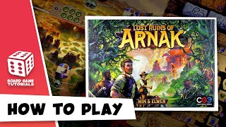 Lost Ruins Of Arnak | How To Play | Board Game