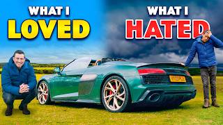 Audi R8 Spider Review - the last V10!