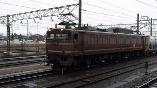 EF81 39[富山]牽引の3097レ　直江津