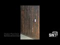 snt windows and doors silvelox pivot door steel frame with burnt timber finish