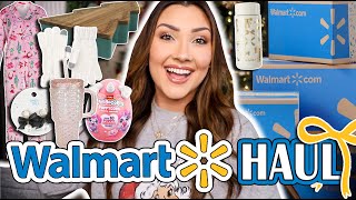 WALMART HOLIDAY HAUL 🎄💙 last minute gifts, hosting needs, christmas decor \u0026 more! #walmarthaul