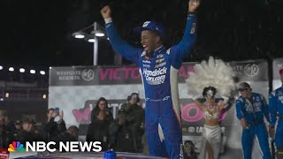 NASCAR Truck Series Driver Rajah Caruth’s fast start