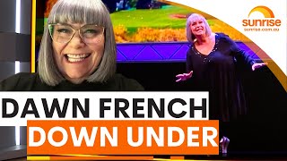 Dawn French returns to Australia with new stand-up show | Sunrise