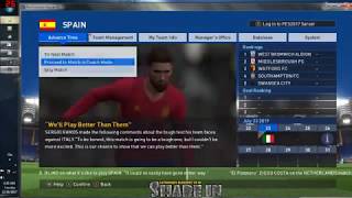 Pro Evolution Soccer 2017 Error Master League 2019-2020