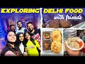 Exploring Delhi food with friends || Cheapest hotel stay near New Delhi Railway station