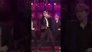 BTS Perform (Boy With Luv) feat. Halsey Live SNL on Saturday Night Live (JUNGKOO