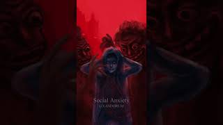 #socialanxiety #digitalart #timelapse #fear #clipstudiopaint  #art