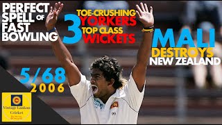 Epic Lasith Malinga destroys New Zealand top order in 2006 | Yorkers to Astle, Sinclair & Vettori