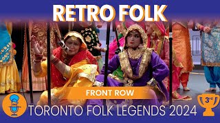 Retro Folk Giddha LIVE | 3rd Place | Toronto Folk Legends 2024 | Front  Row 4K