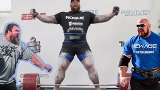 Hafthor Björnsson 501KG Deadlift [Chase You]