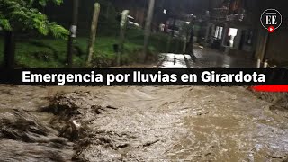 Emergencia por lluvias en Girardota deja más de 20 mil afectados  | El Espectador