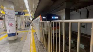 東京メトロ有楽町線17000系03F市ヶ谷駅発車