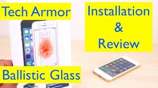 Tech Armor Ballistic Glass Screen Protector Review and Installation