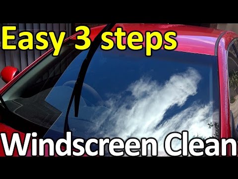How to clean a WINDSCREEN (Top detailing SECRET) How to clean a WINDSCREEN (Top detailing SECRET)