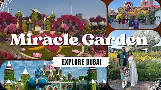 Dubai Miracle Garden 4K Tour: The World's Largest Flower Garden!