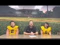 uwo vs uwl football postgame conference