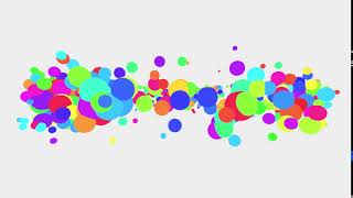 Color particles. openFrameworks