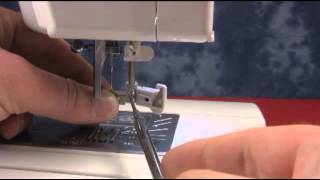 MC11000 NEEDLE THREADER PLATE ADJUSTMENT