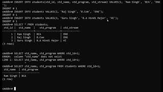 PostgreSQL Tutorial (CMD/TERMINAL): CRUD - CREATE, READ, UPDATE, DELETE