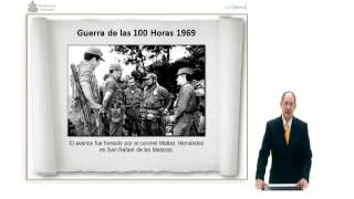 Ibertel. Curso de Historia de Honduras 42. 9º Grado. La guerra de las 100 horas 1969