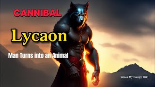 The Story of Lycaon - Greek Mythology - Cannibal - Man Turns Into an Animal