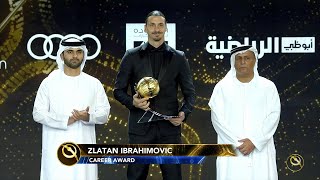 Zlatan Ibrahimovic awarded Player Career Award 2022