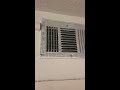 girl freaks out as large bug comes out of vent.