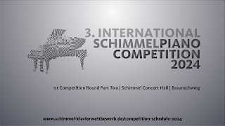 1st Competition Round Day Two | International Schimmel Piano Competition 2024 - LIVE