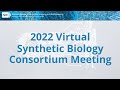 2022 NIH Synthetic Biology Consortium Meeting