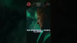 Ed Sheeran Eyes Closed #shorts #spotify #edsheeran #deepmusic