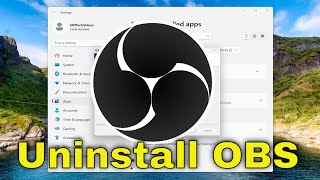 How to Completely Uninstall OBS Studio [2025 Guide]