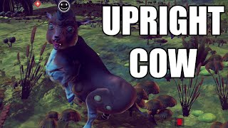 No Man's Sky - Feeding An Upright Cow