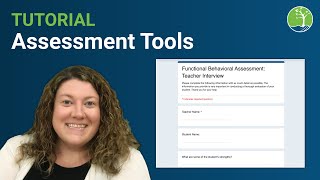 Assessment Tools (SpEd Tutorial)
