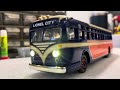 diecast detailing adding headlights interior lights and passengers to this corgi gm bus