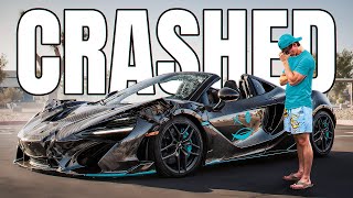 I CRASHED my $1,500,000 McLaren 765LT