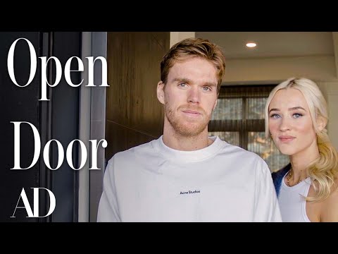 Inside NHL Star Connor McDavid's Cozy Modern Home, Open Door Architectural Digest